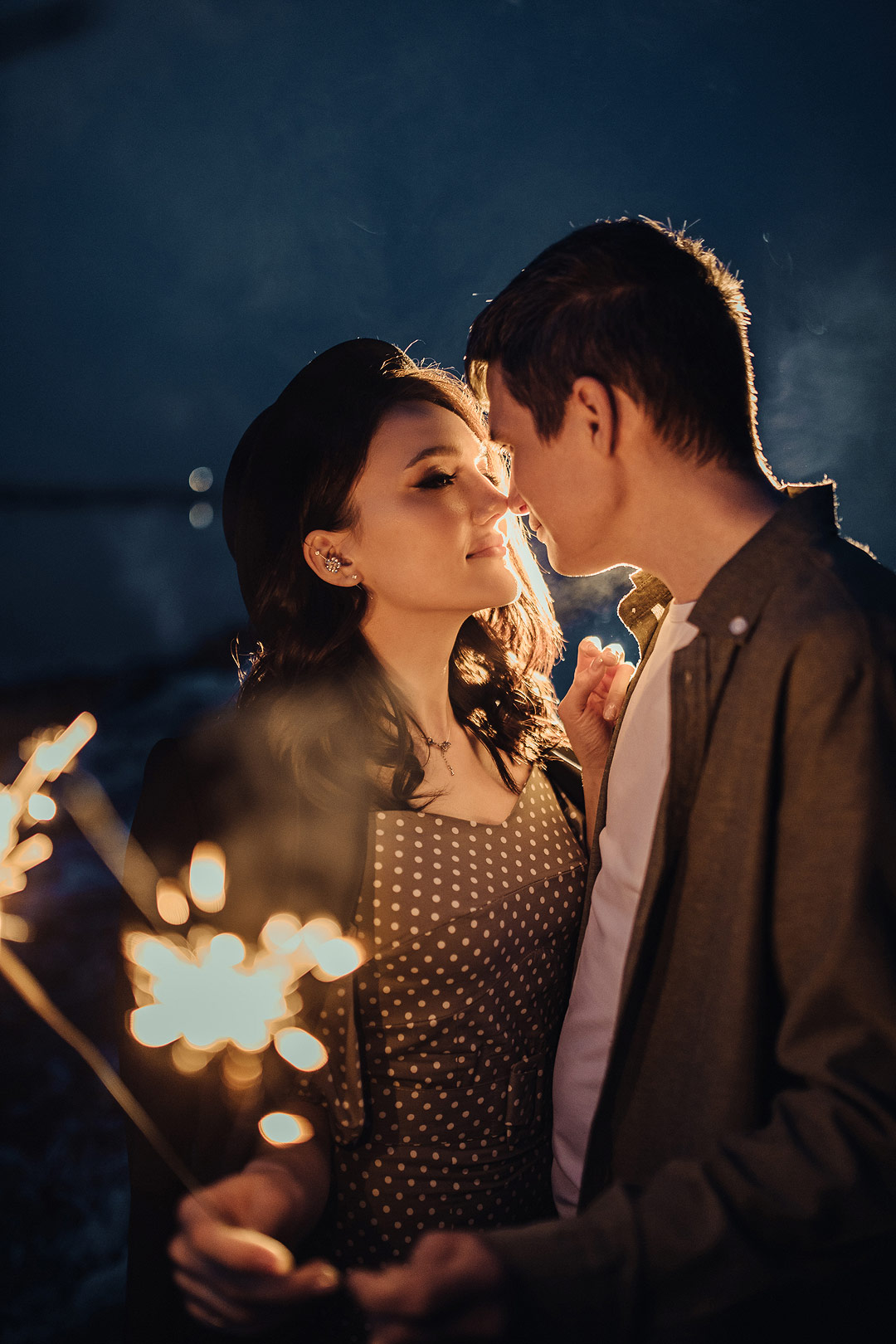 Рома и Настя LoveStory вечером на Каме