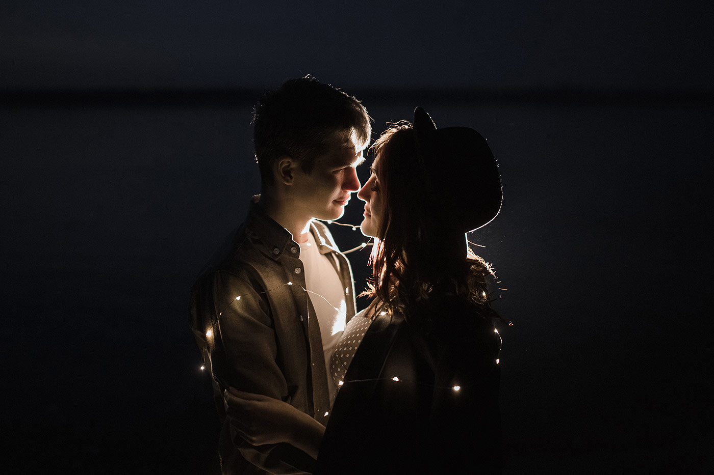 Рома и Настя LoveStory вечером на Каме